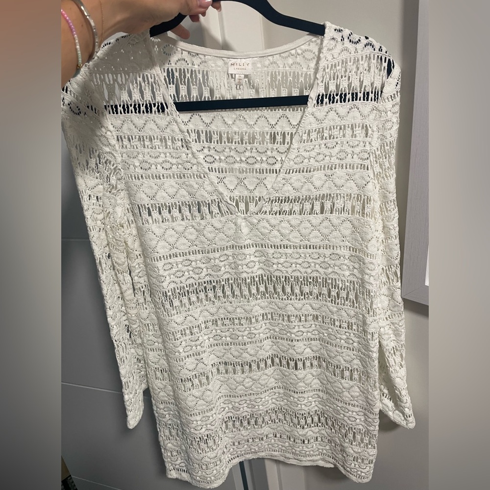 Milly V-neck beach tunic size medium